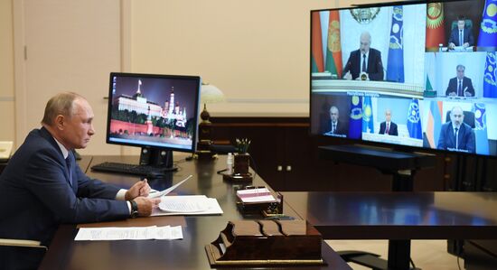 Russia Putin CSTO Council