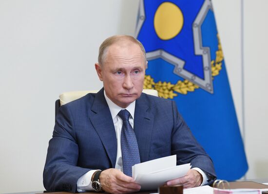 Russia Putin CSTO Council