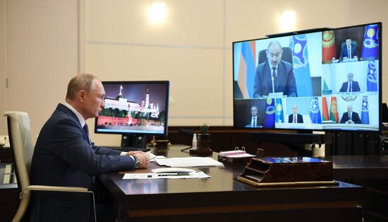 Russia Putin CSTO Council