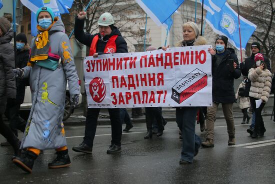 Ukraine Coronavirus Protest