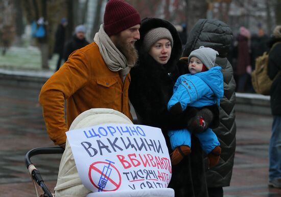 Ukraine Coronavirus Protest