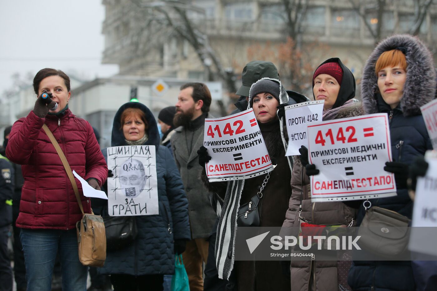 Ukraine Coronavirus Protest