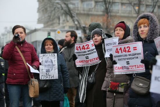 Ukraine Coronavirus Protest