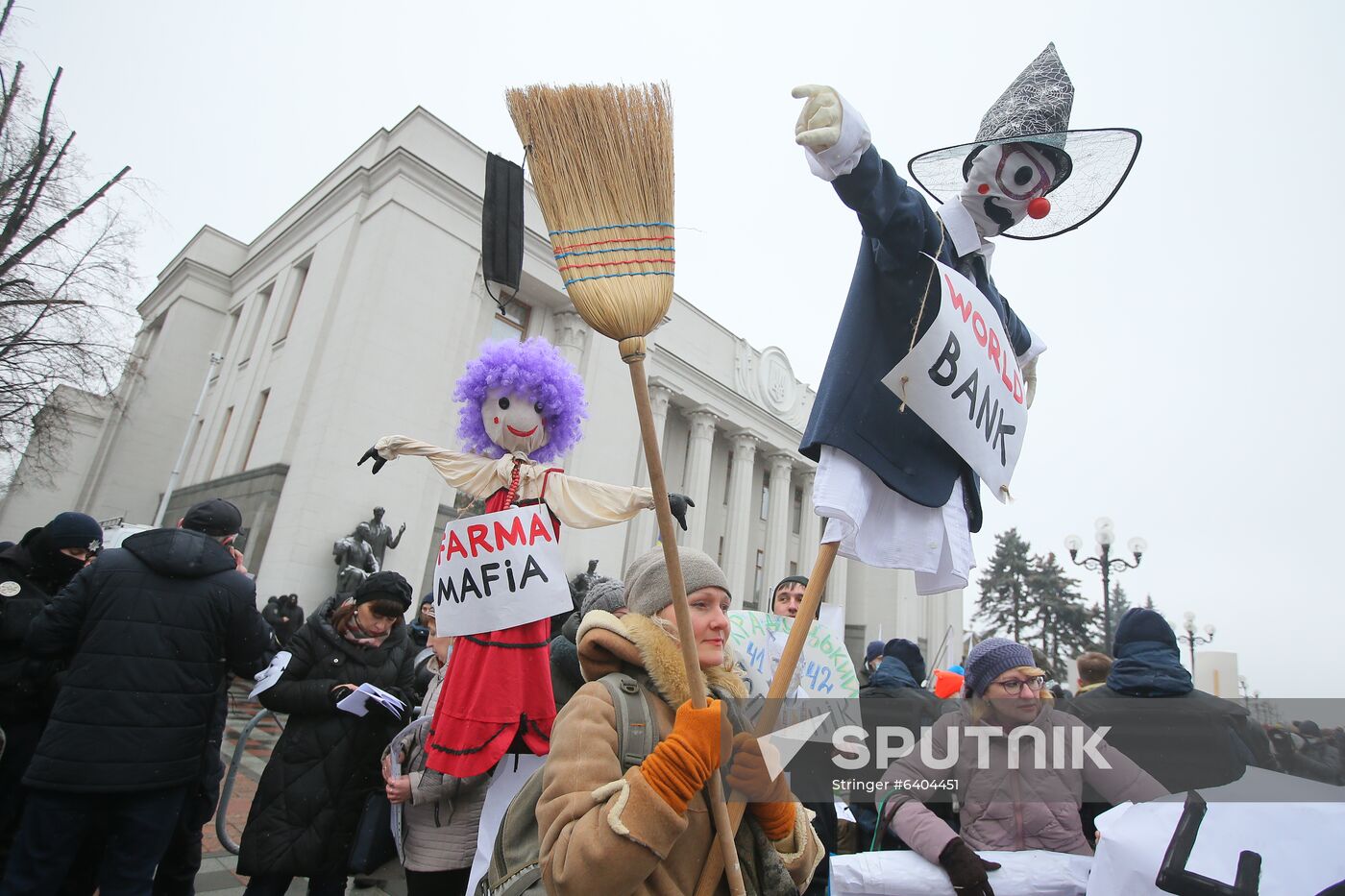 Ukraine Coronavirus Protest