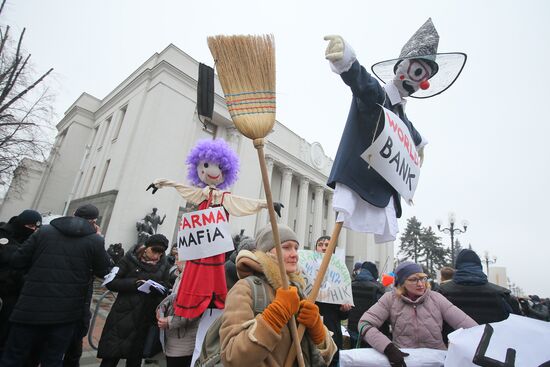 Ukraine Coronavirus Protest