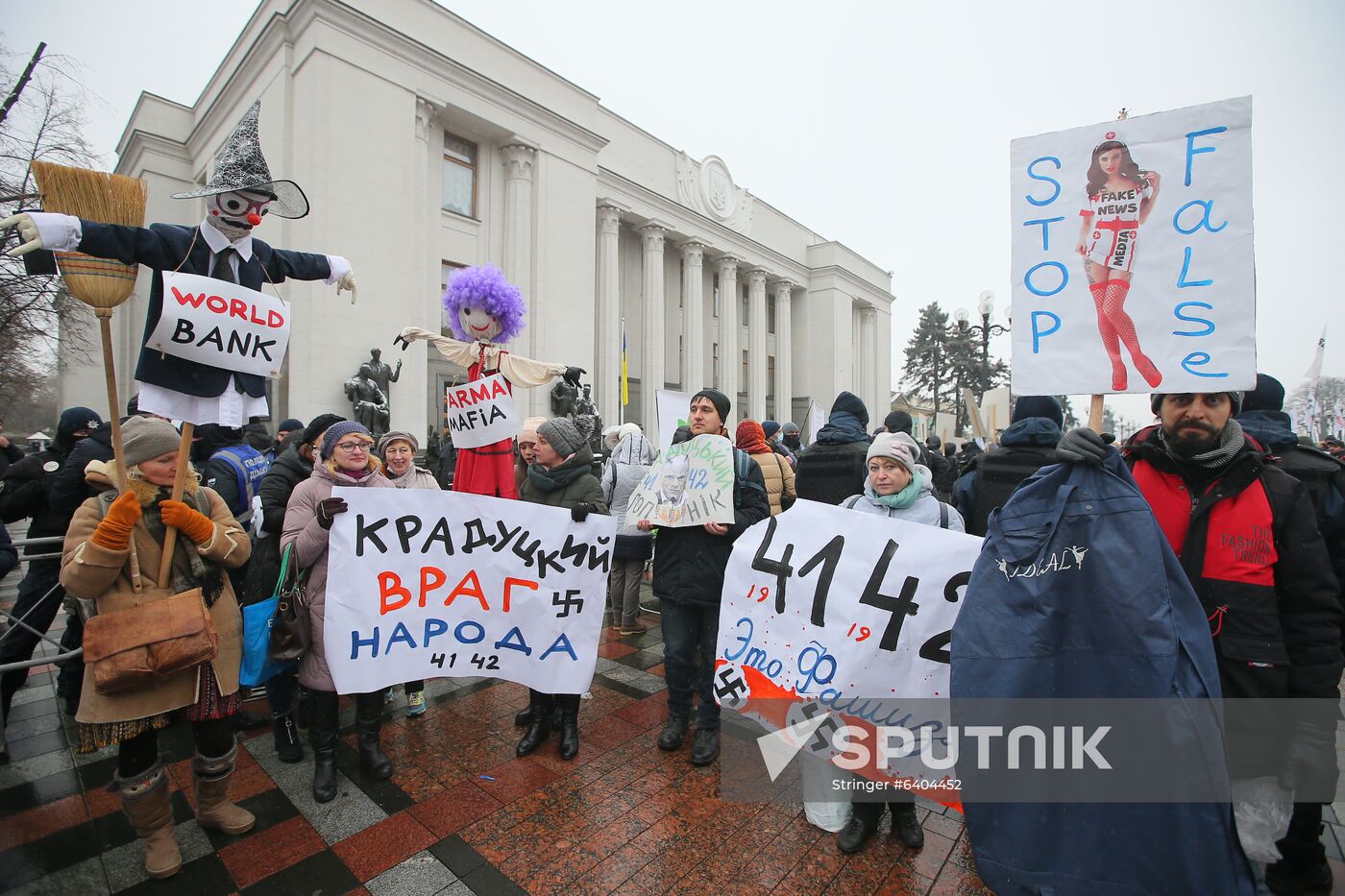 Ukraine Coronavirus Protest