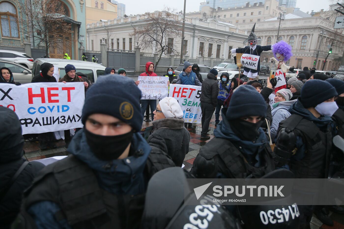 Ukraine Coronavirus Protest