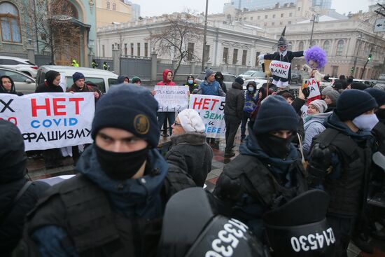 Ukraine Coronavirus Protest