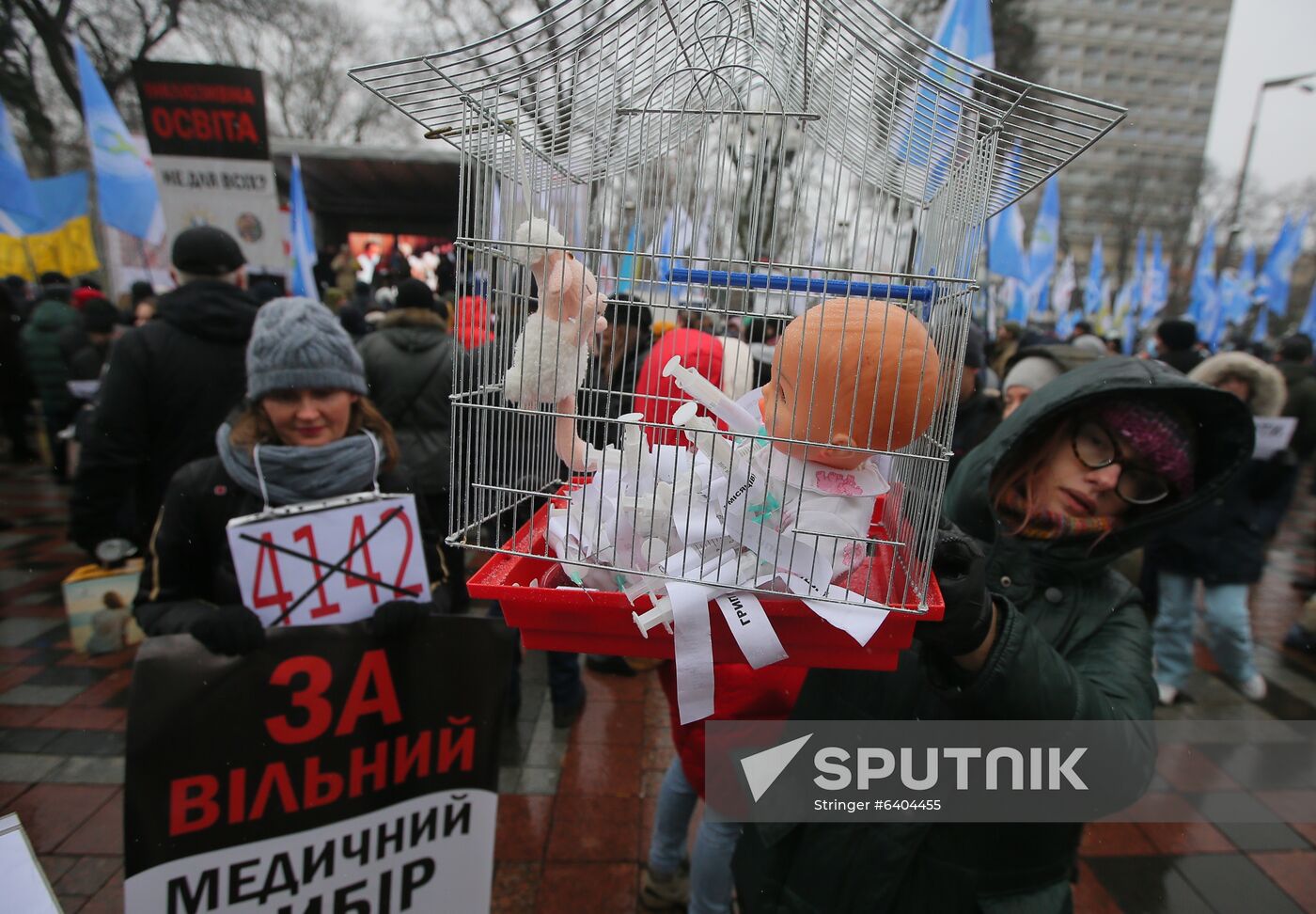 Ukraine Coronavirus Protest