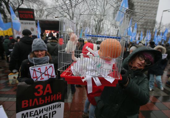 Ukraine Coronavirus Protest