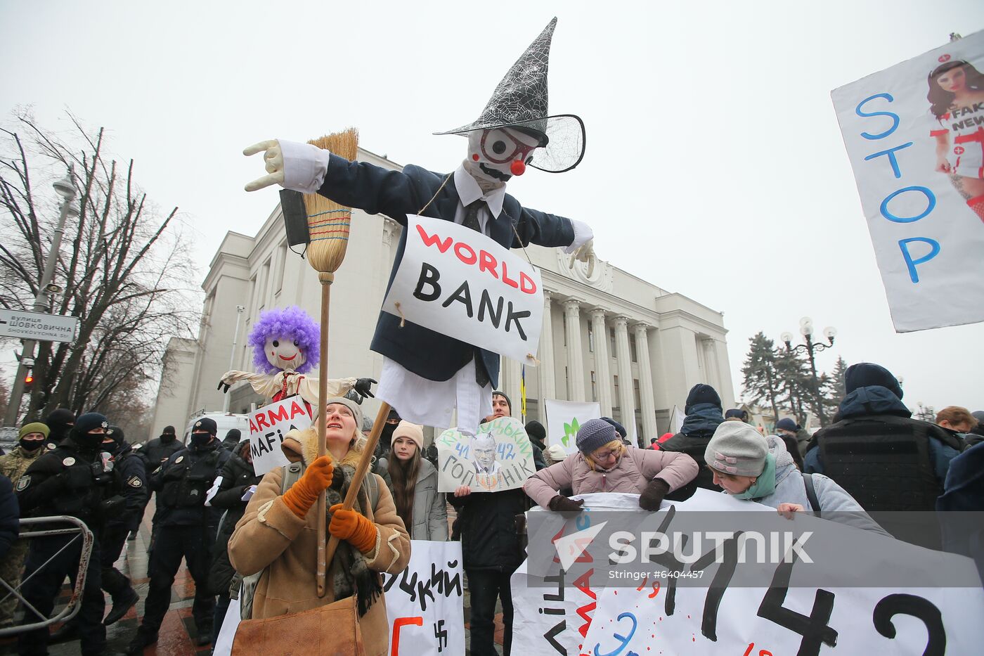 Ukraine Coronavirus Protest