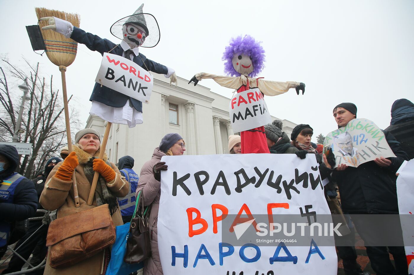 Ukraine Coronavirus Protest
