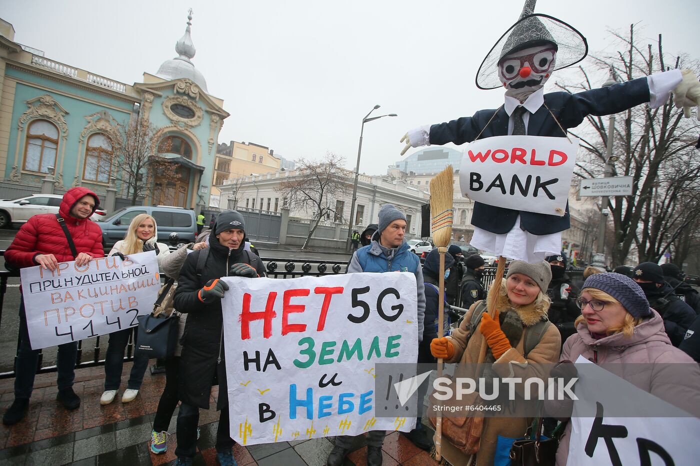 Ukraine Coronavirus Protest