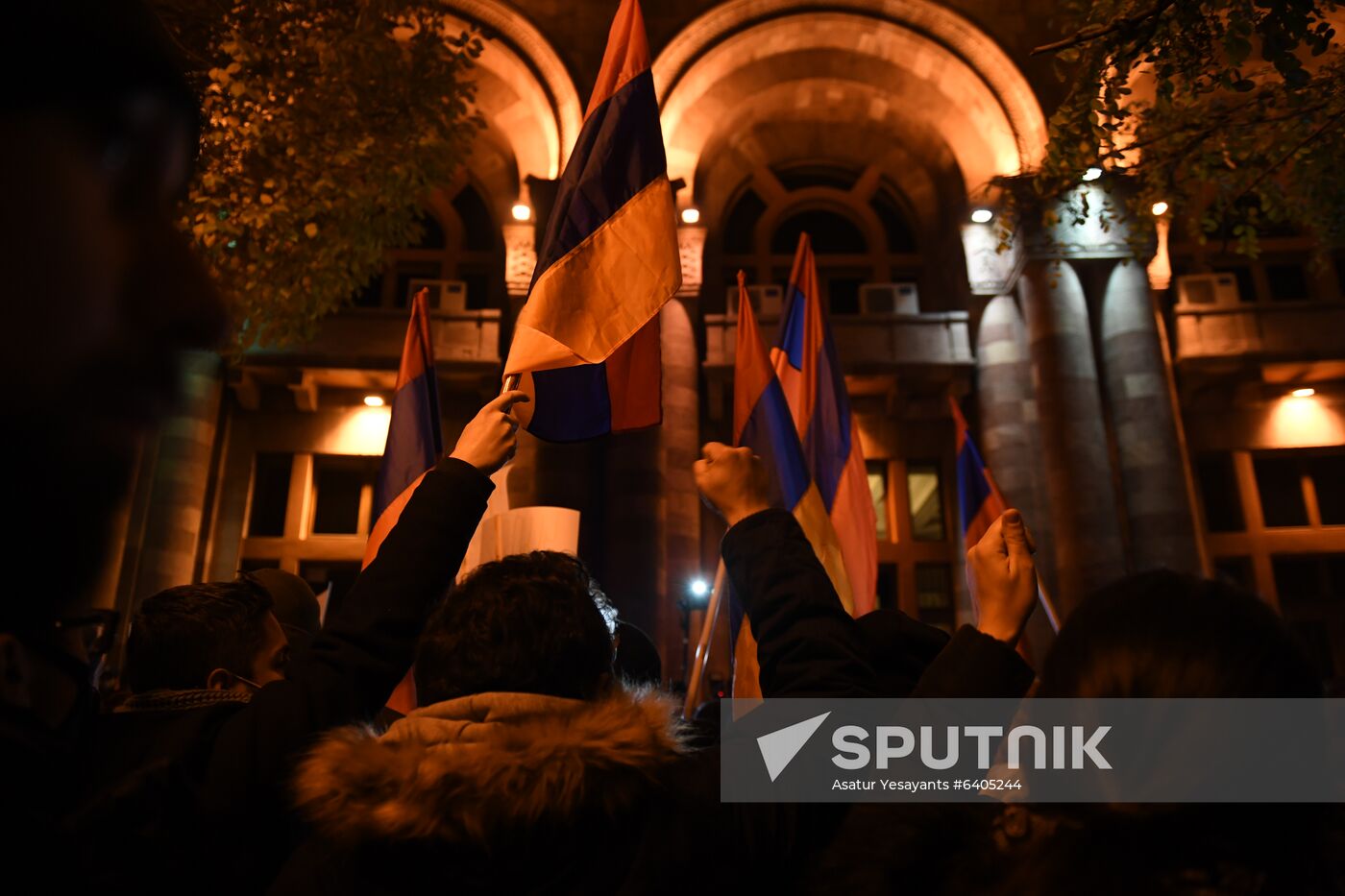 Armenia Nagorno-Karabakh Ceasefire Protests