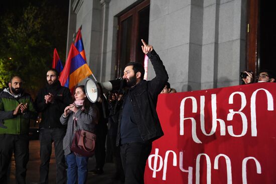 Armenia Nagorno-Karabakh Ceasefire Protests