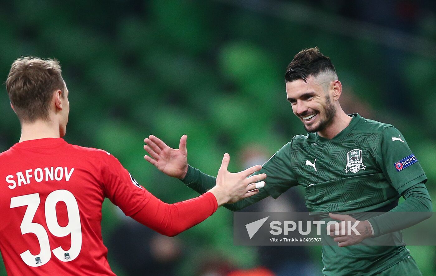 Russia Soccer Champions League Krasnodar - Stade Renne