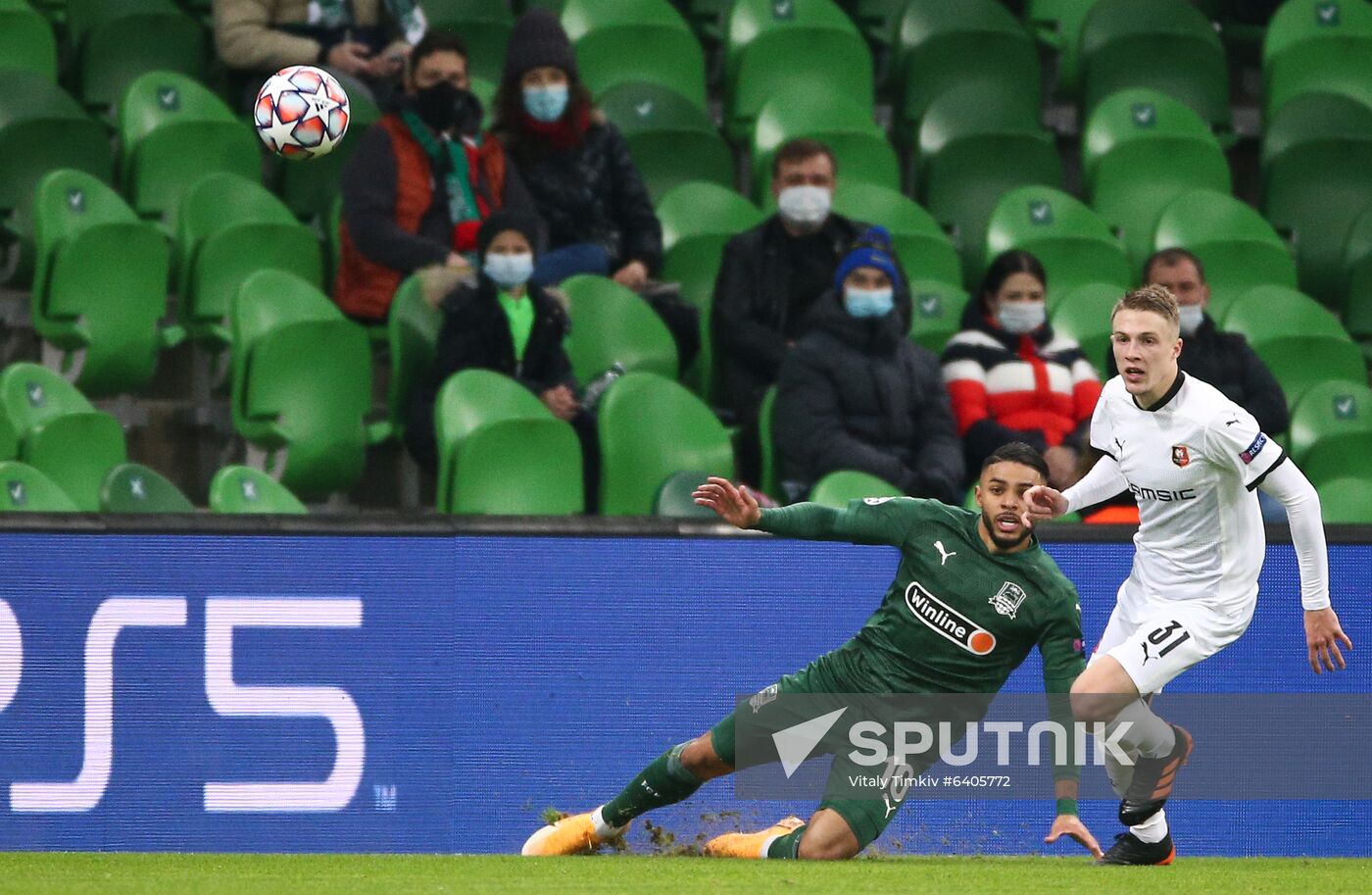 Russia Soccer Champions League Krasnodar - Stade Renne
