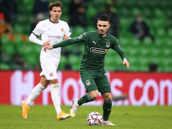 Russia Soccer Champions League Krasnodar - Stade Renne