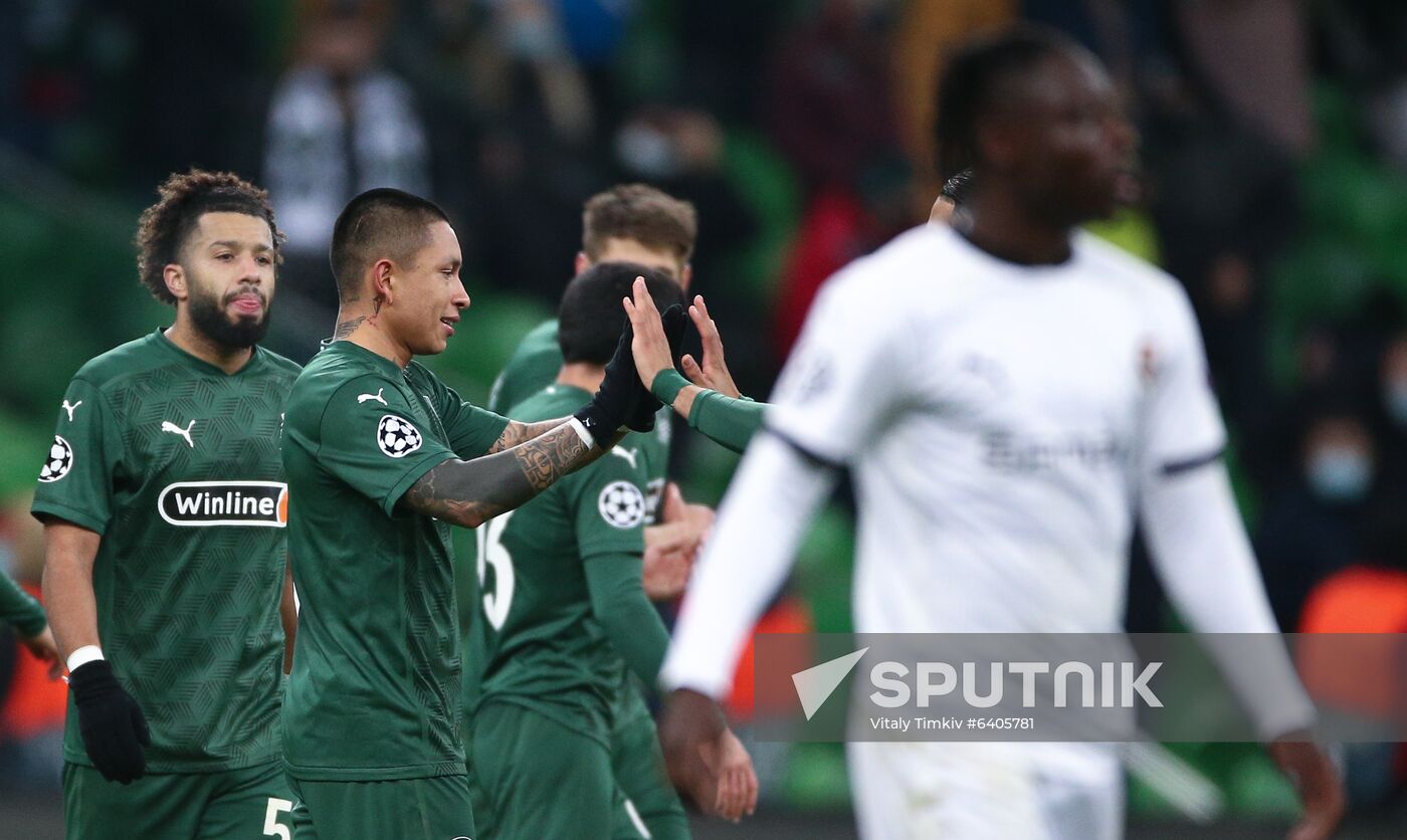 Russia Soccer Champions League Krasnodar - Stade Renne