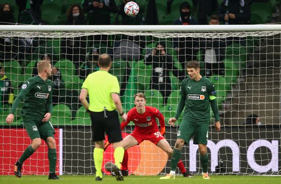 Russia Soccer Champions League Krasnodar - Stade Renne