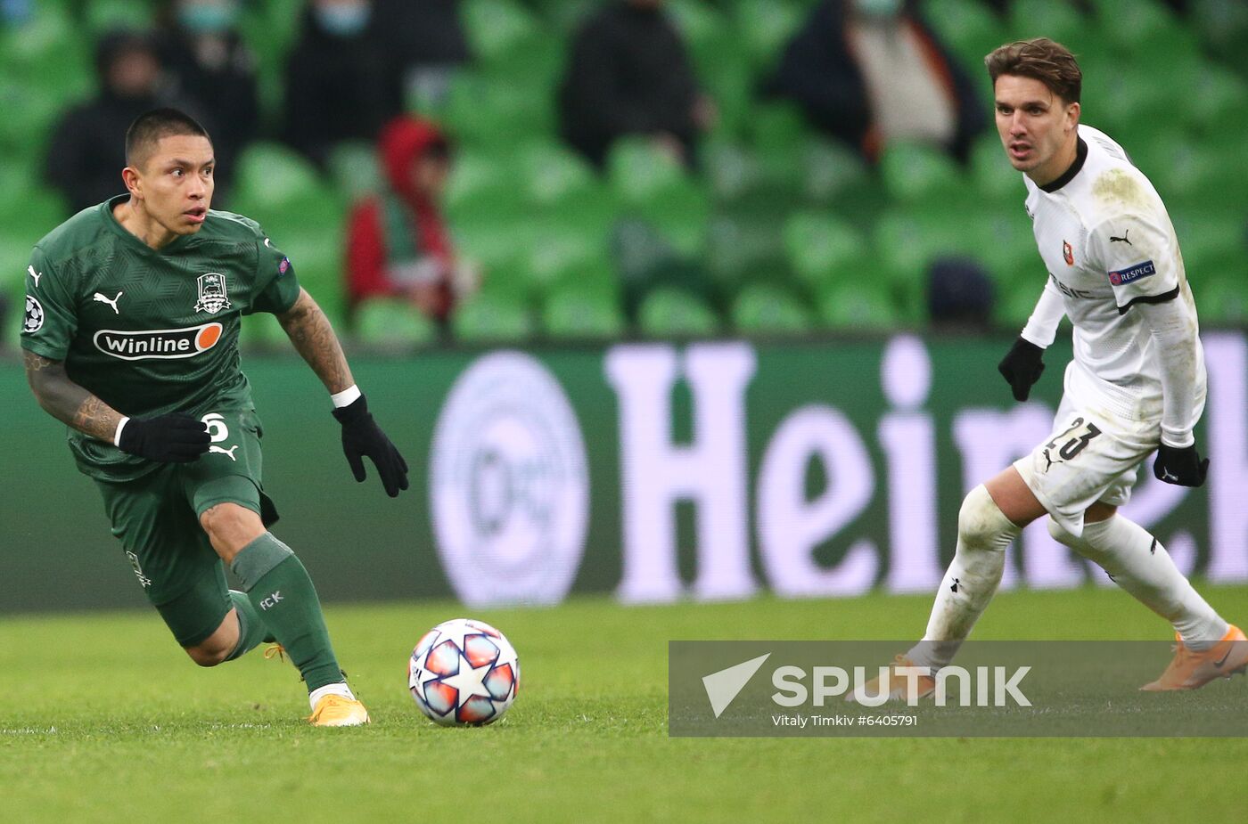 Russia Soccer Champions League Krasnodar - Stade Renne