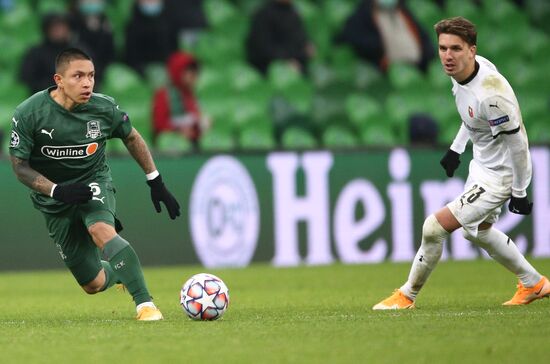 Russia Soccer Champions League Krasnodar - Stade Renne