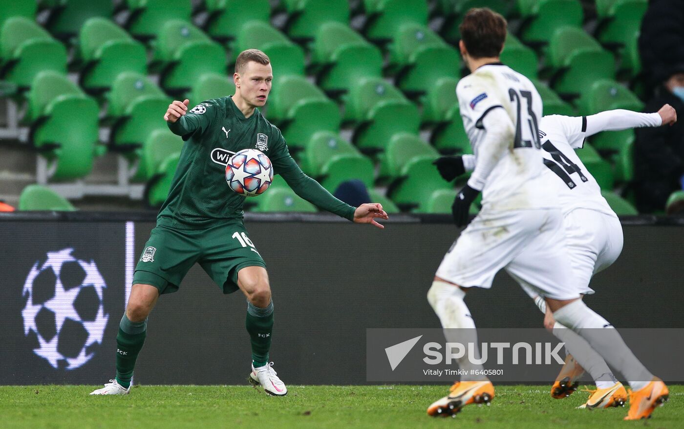 Russia Soccer Champions League Krasnodar - Stade Renne