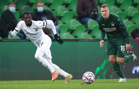 Russia Soccer Champions League Krasnodar - Stade Renne