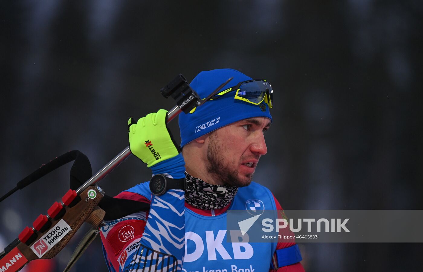 Finland Biathlon World Cup Men Sprint