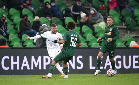 Russia Soccer Champions League Krasnodar - Stade Renne