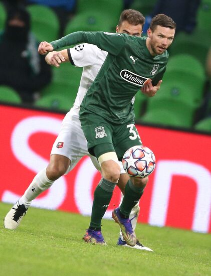 Russia Soccer Champions League Krasnodar - Stade Renne