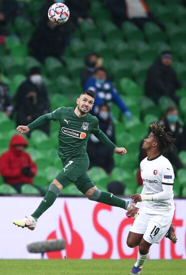 Russia Soccer Champions League Krasnodar - Stade Renne