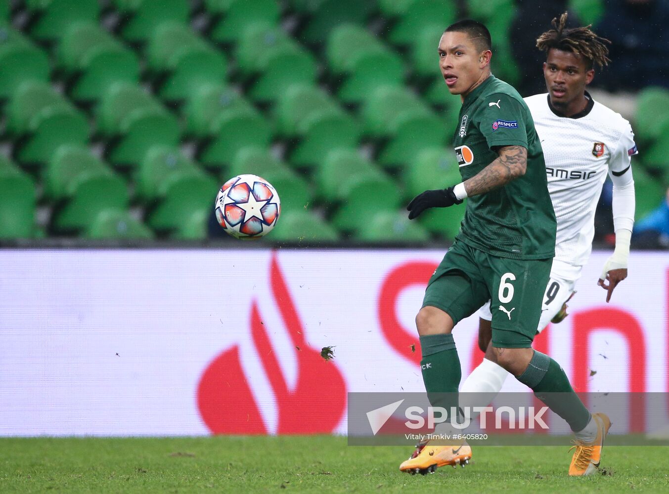 Russia Soccer Champions League Krasnodar - Stade Renne