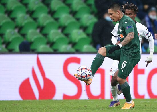 Russia Soccer Champions League Krasnodar - Stade Renne