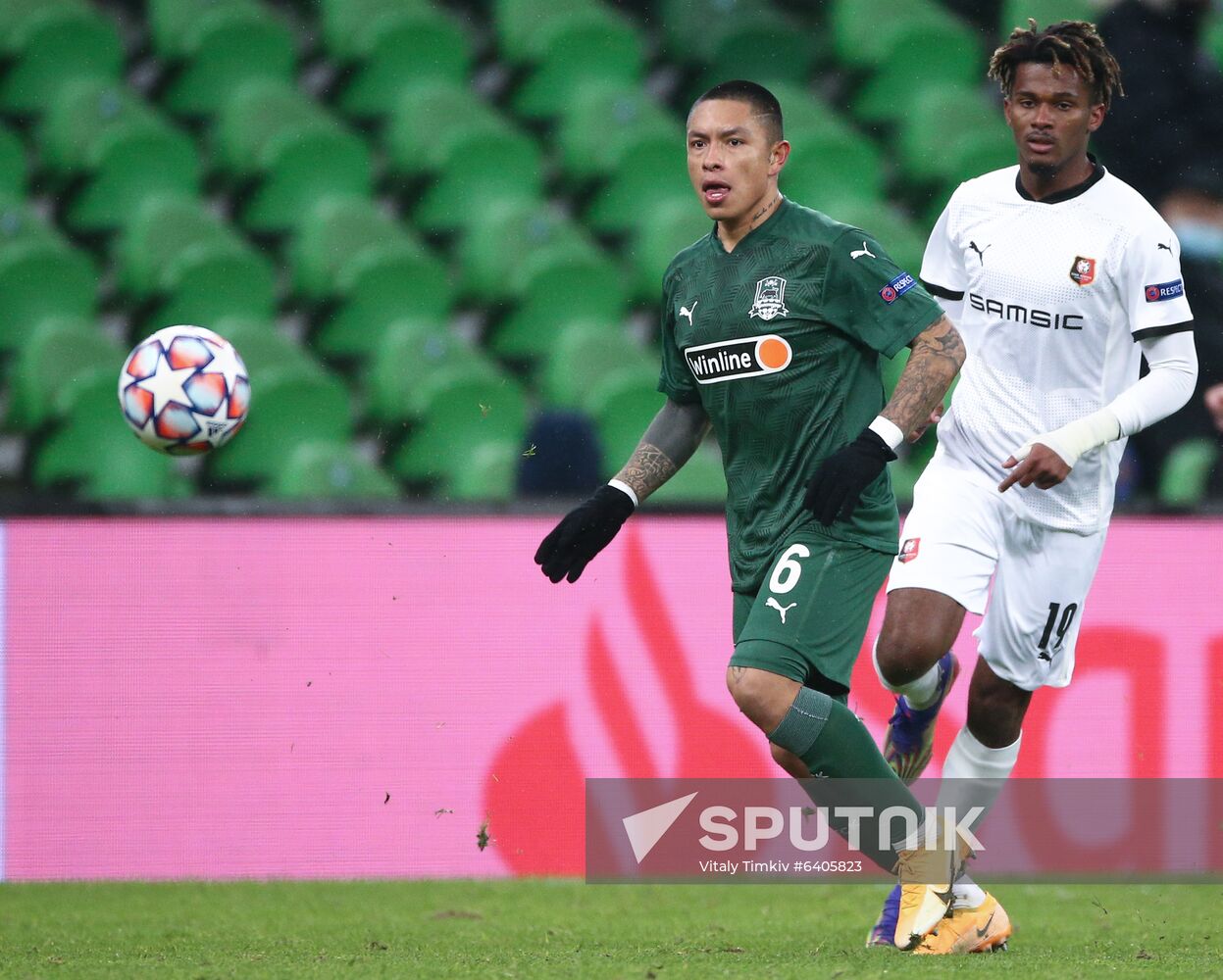 Russia Soccer Champions League Krasnodar - Stade Renne