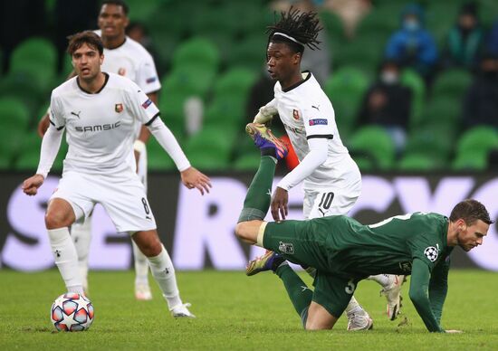 Russia Soccer Champions League Krasnodar - Stade Renne
