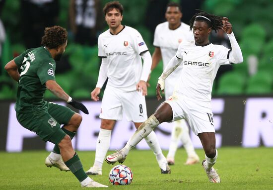Russia Soccer Champions League Krasnodar - Stade Renne