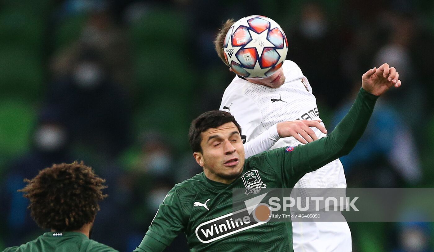 Russia Soccer Champions League Krasnodar - Stade Renne