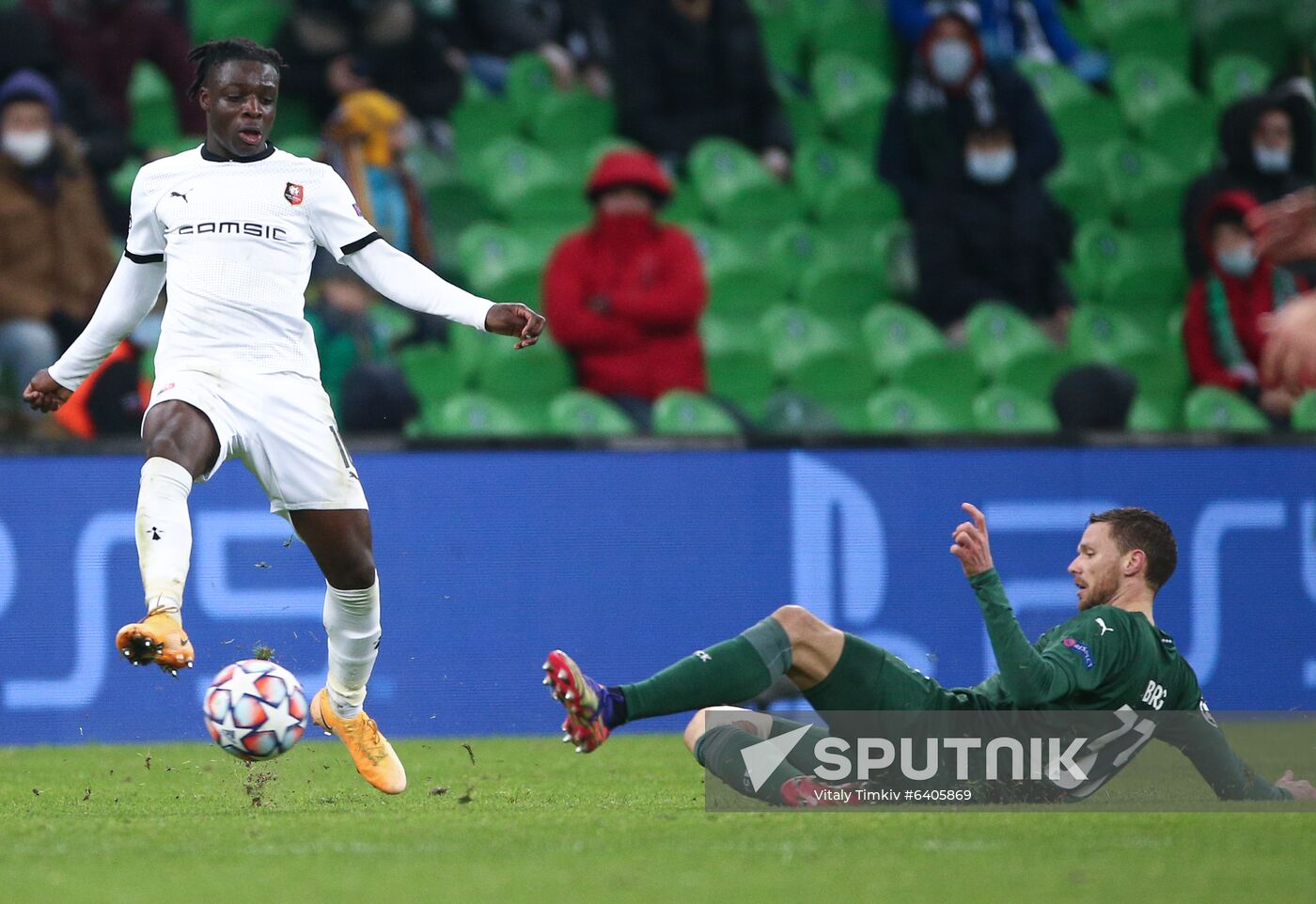 Russia Soccer Champions League Krasnodar - Stade Renne