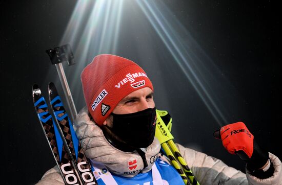 Finland Biathlon World Cup Men Sprint