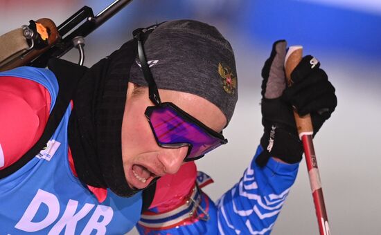 Finland Biathlon World Cup Men Sprint