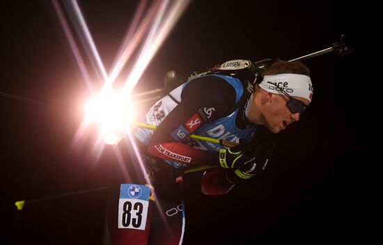 Finland Biathlon World Cup Men Sprint