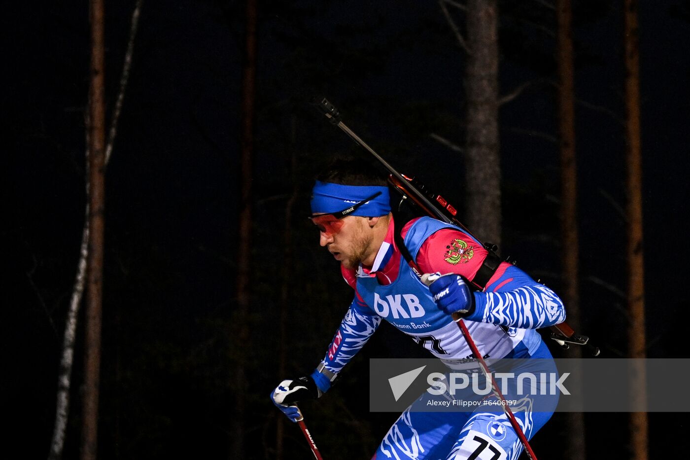 Finland Biathlon World Cup Men Sprint