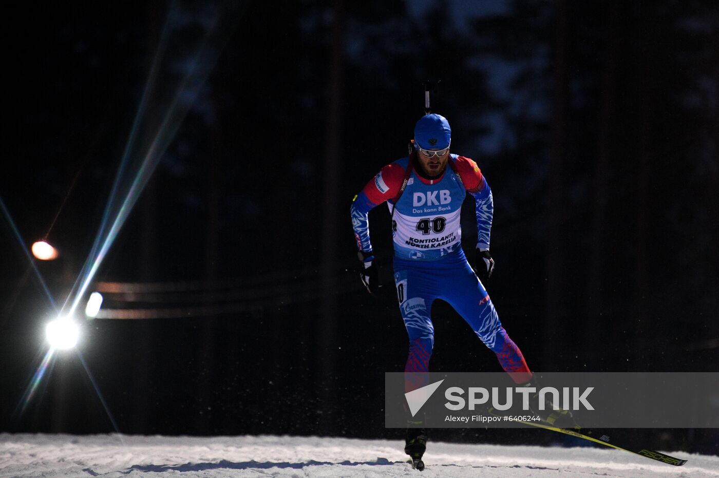 Finland Biathlon World Cup Men Sprint