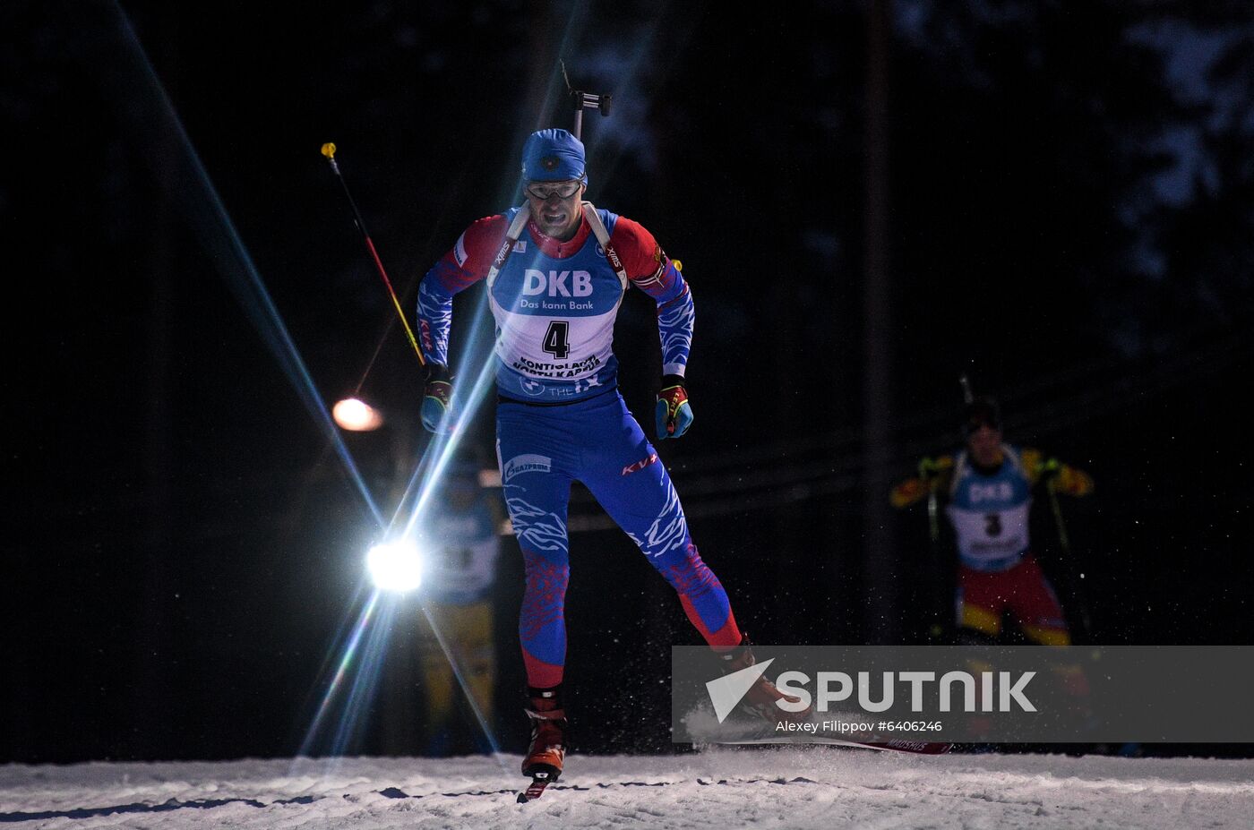 Finland Biathlon World Cup Men Sprint