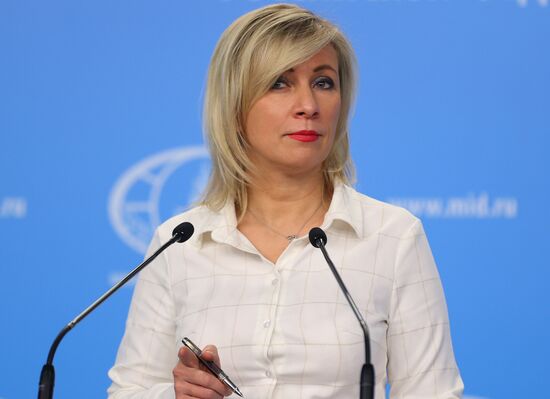 Russia Zakharova Briefing