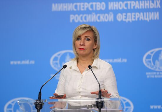 Russia Zakharova Briefing