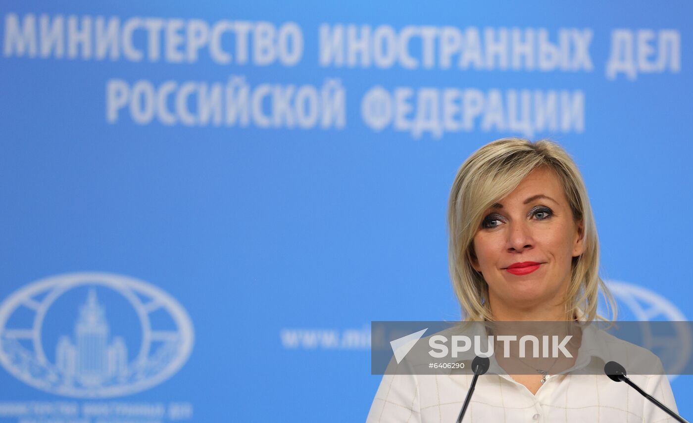 Russia Zakharova Briefing