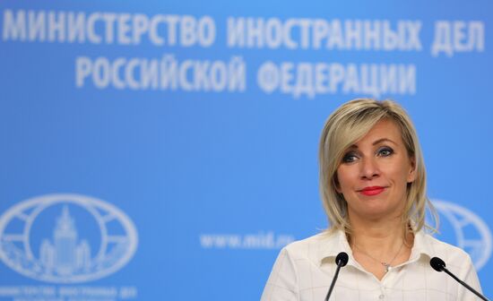 Russia Zakharova Briefing