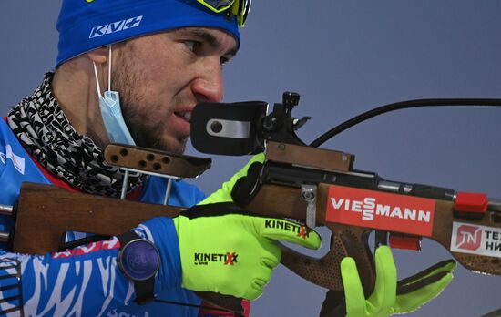 Finland Biathlon World Cup Men Sprint